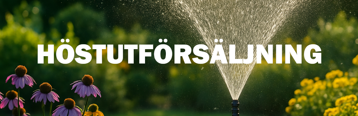 Höstutförsäljning av bevattning