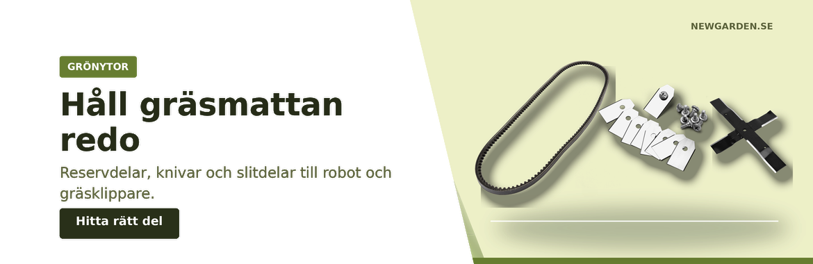 Håll gräsmattan redo