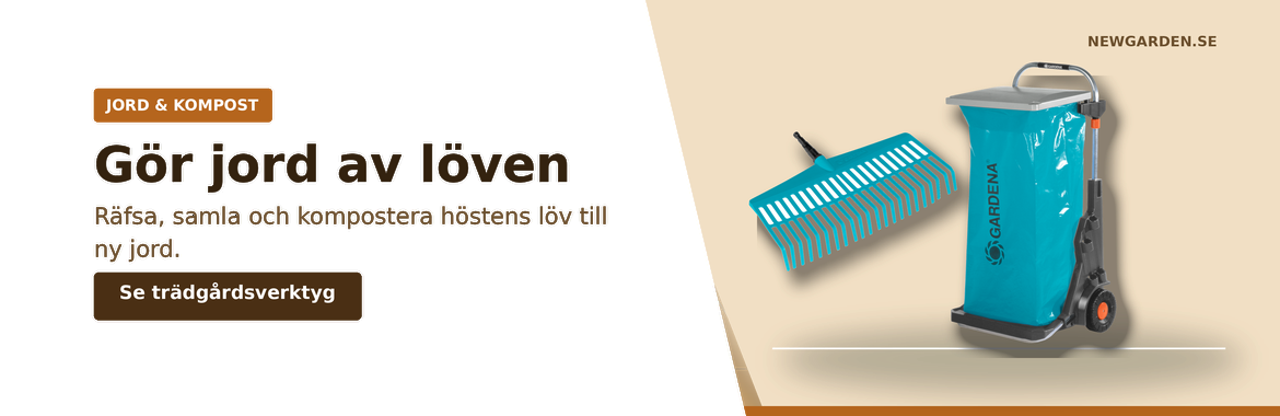 Gör jord av löven