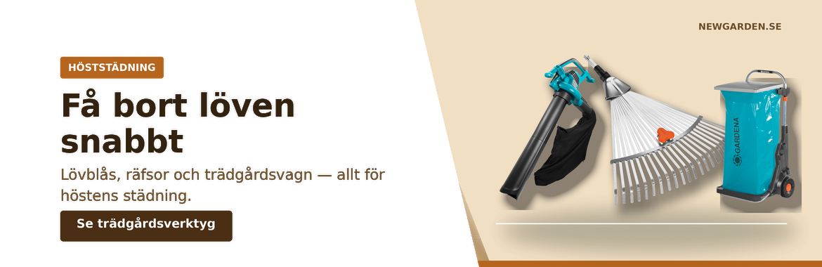 Få bort löven snabbt