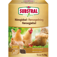Substral-Weibulls Hönsgödsel 1,5 kg