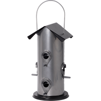 Nelson Garden Fågelmatare XL Grå för fågelfrö 2393,