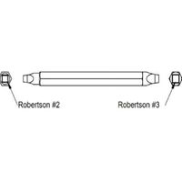 Broil king bits 4-kant robertson