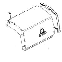Broil king innerpanel för lock till baron 4 brännare