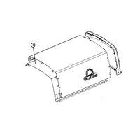 Broil king innerpanel för lock till baron 5 brännare