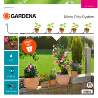 Gardena  micro-drip-system startpaket för blomkrukor s 