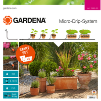 Gardena Micro-drip-system startpaket för blomkrukor M 13001-20  utan dator