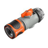 Gardena snabbkontakt med reglerventil