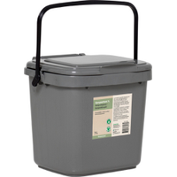 Greenline komposthink 7 l med lock grå