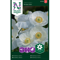 Nelson Garden Kornvallmo - 'bridal silk' - papaver rhoeas l. 95769