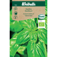 Weibulls Basilika genovese krav/ekologisk - ocimum basilicum