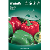 Weibulls Paprika - capsicum annuum Califonia Wonder 8005 Weibulls Paprika - capsicum annuum Califonia Wonder 8005