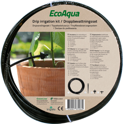 Greenline EcoAqua Droppbevattningsset – komplett tillbehör för effektiv droppbevattning 76188