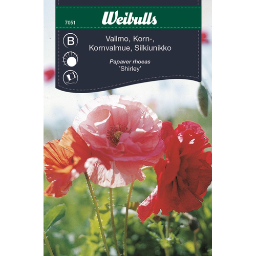 Weibulls Weibulls Vallmo, korn - papaver rhoeas 7051