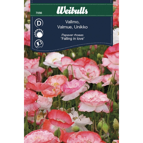 Weibulls Weibulls Vallmo - papaver rhoeas Falling in Love 7056. Nyhet