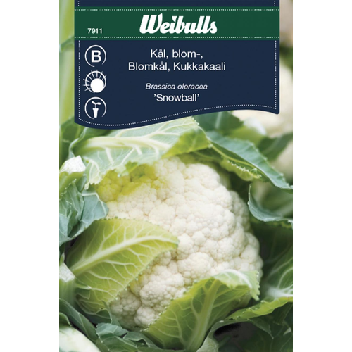 Weibulls Weibulls Kål, blomkål  - brassica oleracea 7911, Nyhet