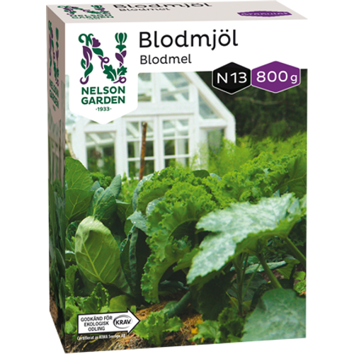 Nelson Garden Nelson Garden Blodmjöl 800g KRAV