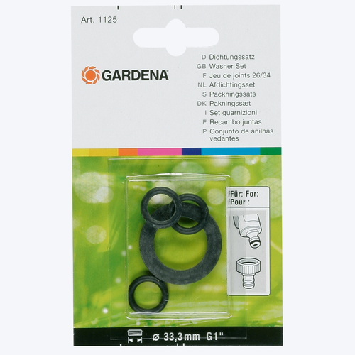 Gardena 3 st o-ring och 1 st 1/2 Gardena 3 st o-ring och 1 st 1/2