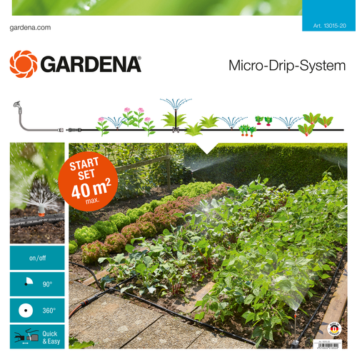 Gardena Gardena  micro-drip-system startpaket för planterade ytor 