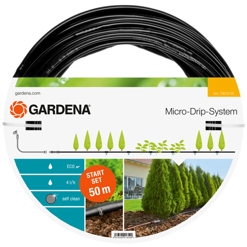 Gardena Gardena  micro-drip-system startpaket för plantrader L