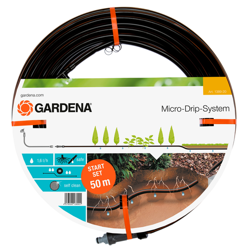 Gardena Gardena Droppslang under jord, 50 m starset ( 1389)