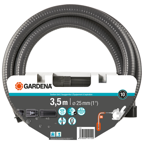 Gardena Gardena Sugslang med backventil, 3,5 m, 1411-20