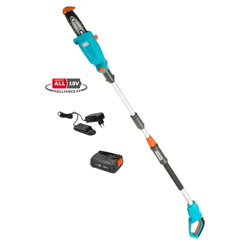 Gardena Gardena Teleskopisk Stångsåg TCS 20/18 V P4A, Komplett set  14770-20