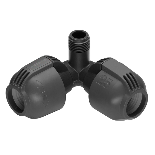 Gardena Gardena vinklad l-skarv 25mm x 1/2 utvändig  hangängad, 2782-20