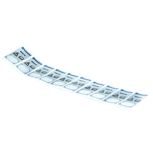 Gardena Label warranty seal dealer  | 580689502 Gardena / Husqvarna