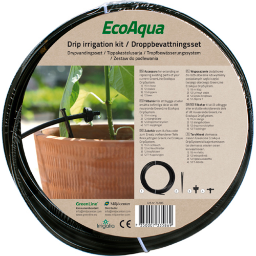 Greenline Greenline ecoaqua, droppbevattningsset