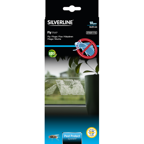 Silverline Silverline flugfälla fönster sticky f10 10-pack