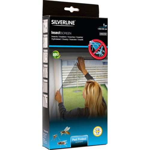 Silverline Silverline insektsnät fönster window 130x150cm