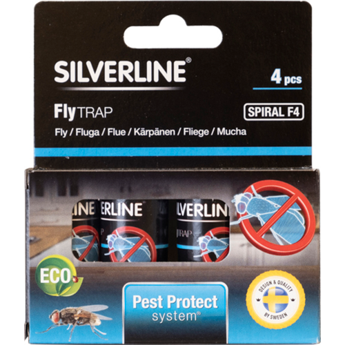 Silverline Silverline spiral flugfälla 4-pack Silverline Silverline spiral flugfälla 4-pack