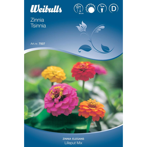 Weibulls Weibulls Zinnia - zinnia elegans Dream Lavender 7502, Nyhet