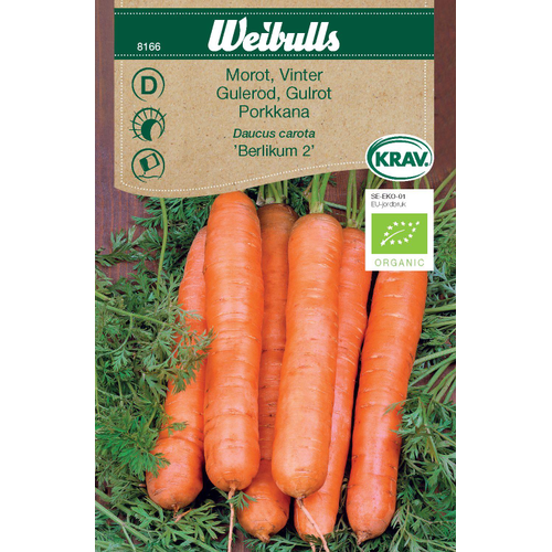 Weibulls Weibulls Morot Berlikum 2 krav  - daucus carota 8166