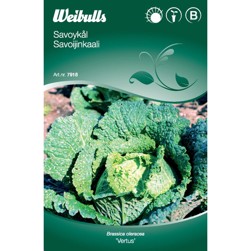 Weibulls Weibulls Savoykål - brassica oleracea 7919 KRAV