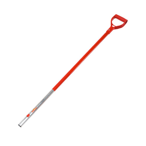  Aluminiumskaft d-handtag 120 cm zm-ad 120 - Wolf garten