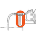 Gardena förfilter pumpskyddsfilter 1 6000 l/h 1730-20