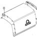 Broil king innerpanel för lock till regal 4 brännare