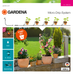 Gardena  micro-drip-system startpaket för blomkrukor s 